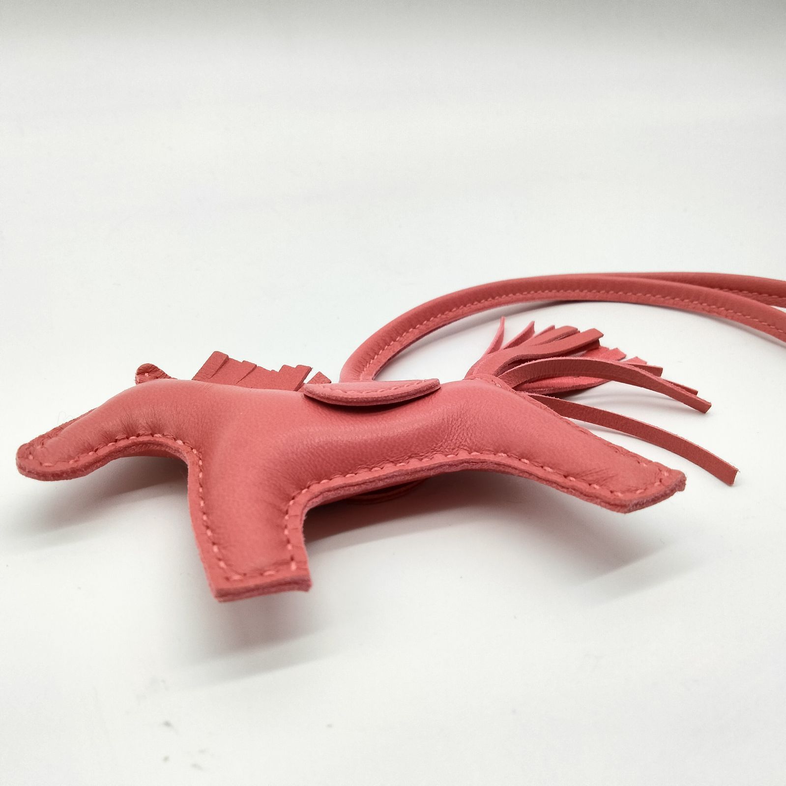 HERMES エルメス ロデオチャーム MM ローズアザレ ピンク アニョーミロ