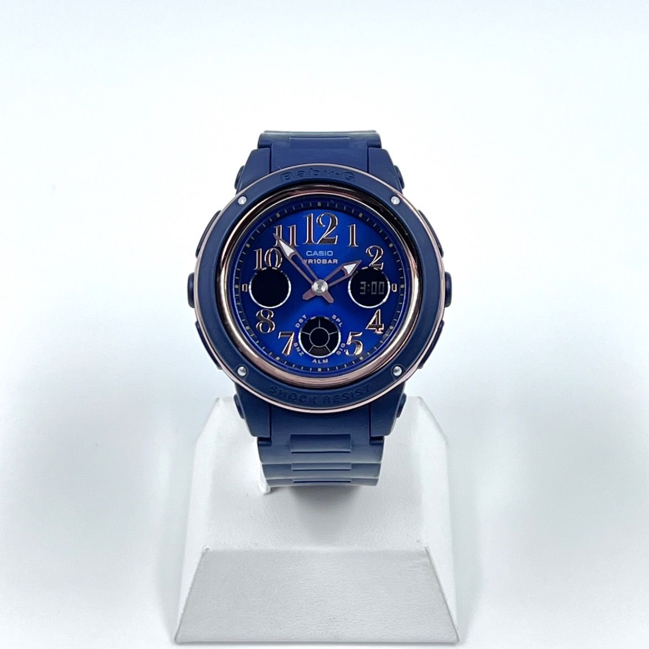 ✨稼働品✨CASIO BABY-G Navy & Brown BGA-150PG-2B2JF - メルカリ