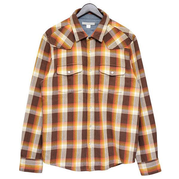 ロンハーマンOUTERKNOWN チェック柄ネルシャツ Lサイズ OUTERKNOWN