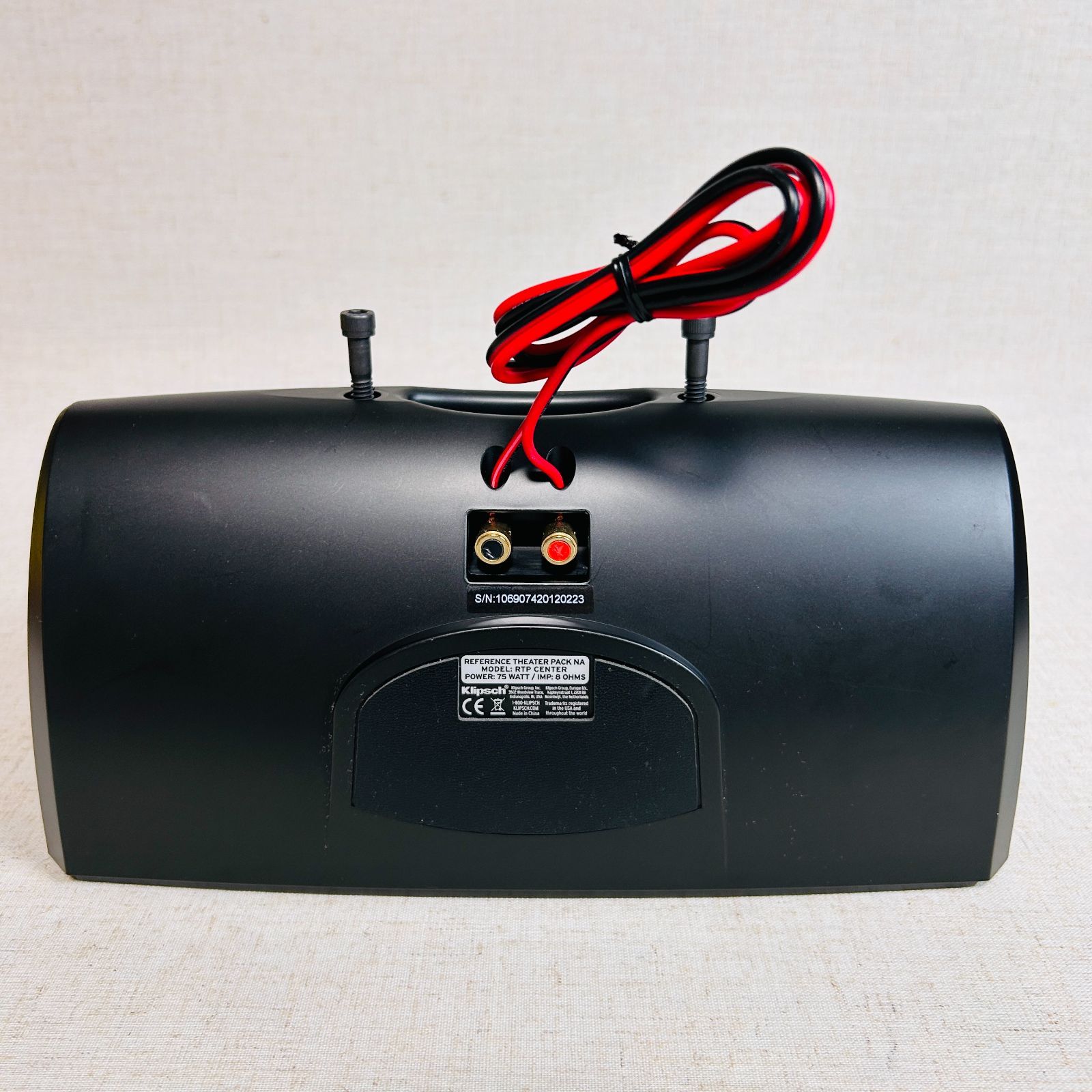 Klipsch クリプシュ 2way センタースピーカー RTP CENTER Klipsch クリプシュ 2way センタースピーカー RTP CENTER Klipsch