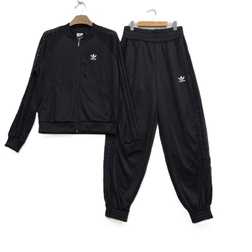 アディダス| XS |女性| |黒 ジャージーセットアップ|スリーライン レース ジャージセットアップ|アリス