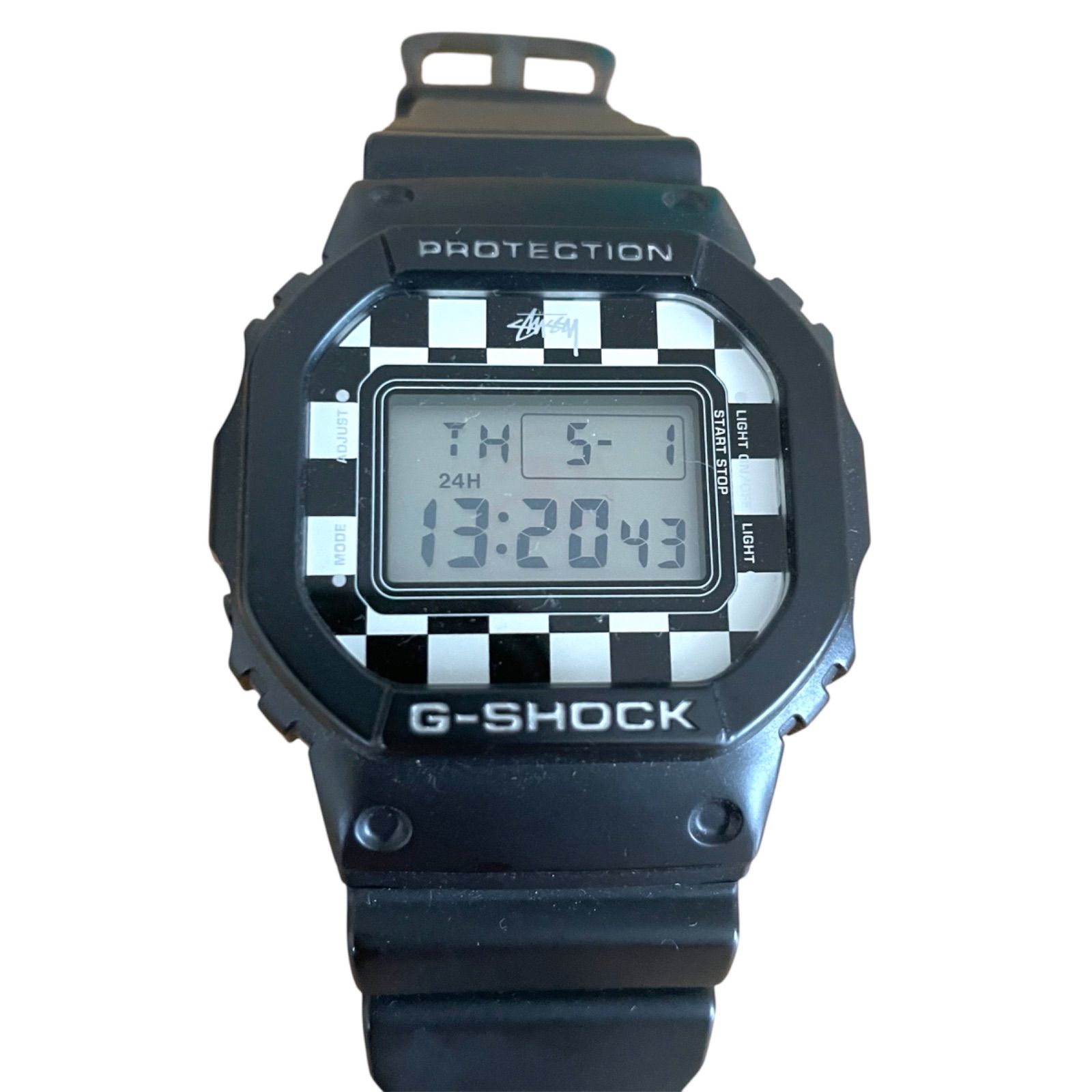 STUSSY × カシオ G-SHOCK フラグチェック DW-5600VT - メルカリ