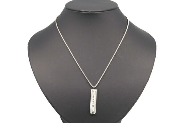 TIFFANY ティファニー ナローバーネックレス1837 シルバー TIFFANY&Co.（ティファニー） ネックレス 1837 ナロー バー ペンダント