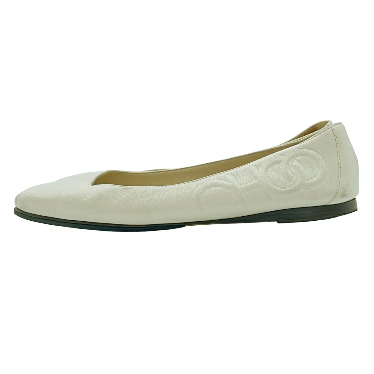 JIMMY CHOO スタッズフラットシューズ JIMMY CHOO フラットシューズ ジミーチュウ スタッズ 靴 レディース