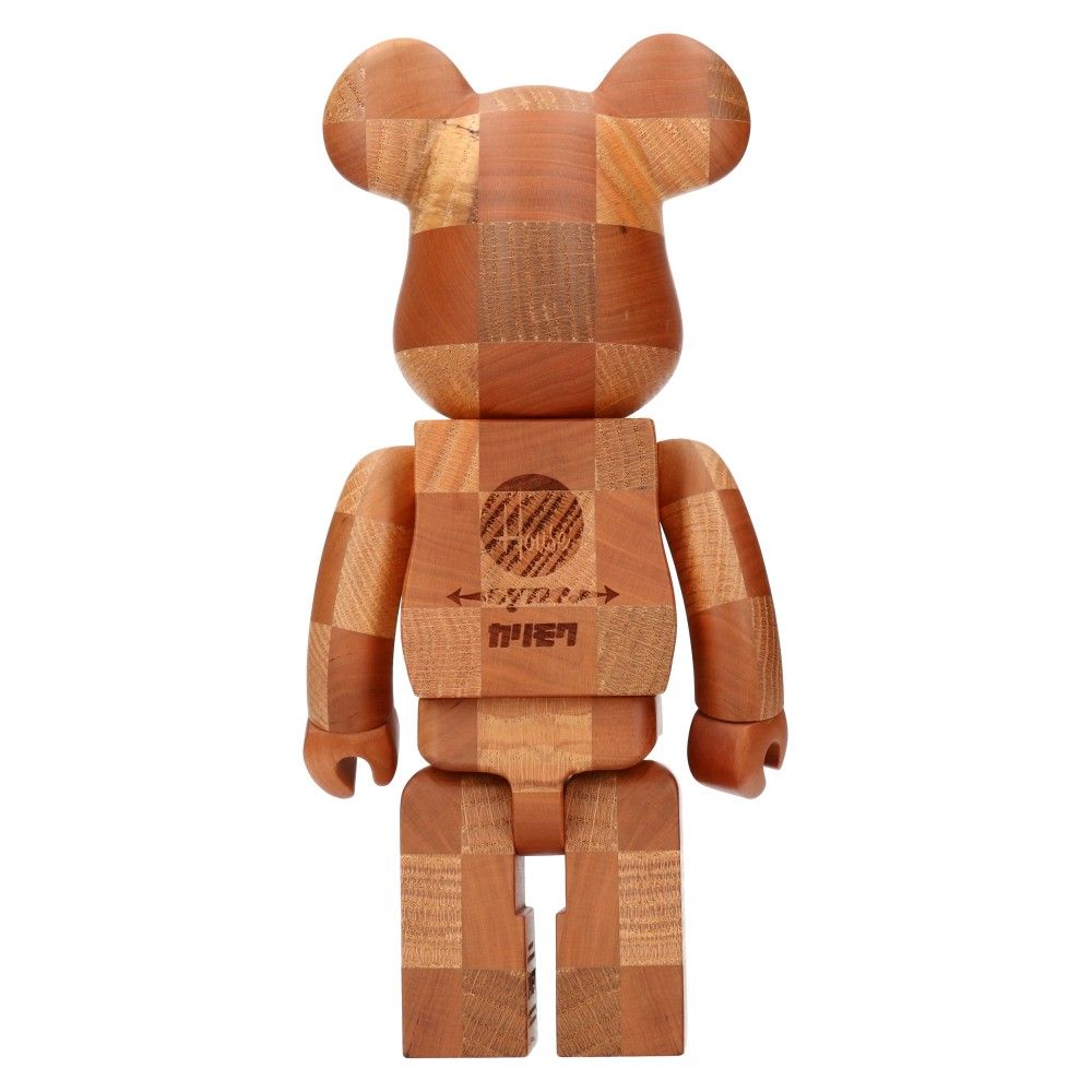 MEDICOM TOY - MEDICOM TOY メディコムトイ BE@RBRICK KARIMOKU HOUSE INDUSTRIES CHESS 400% カリモク ハウスインダストリーズ チェス フィギュア 人形 ブラウン MEDICOM TOY (メディコムトイ) BE@RBRICK KARIMOKU HOUSE INDUSTRIES