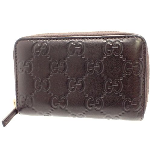 GUCCI(グッチ) グッチシマ/シグネチャー ラウンドファスナー