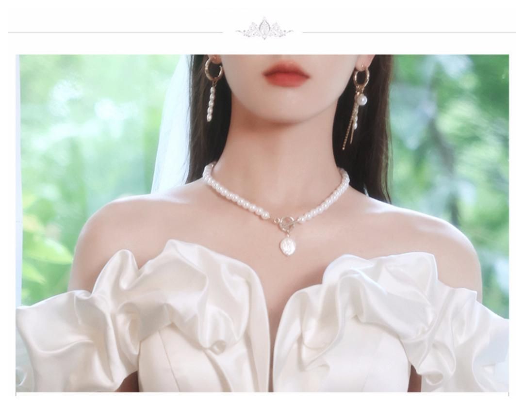 C19 エディングドレス 白 シンプル ロング オフショルダーフ 結婚式 前撮り C19 エディングドレス 白 シンプル ロング オフショルダーフ