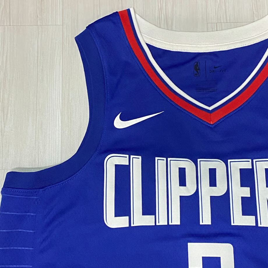 USA正規品 【S】 NIKE ナイキ NBA クリッパーズ LA Clippers カワイ レナード Leonard #2 オーセンティック バスケシャツ ロイヤルブルー 米国規格 NIKE ナイキ Clippers クリッパーズ Leonard カワイ