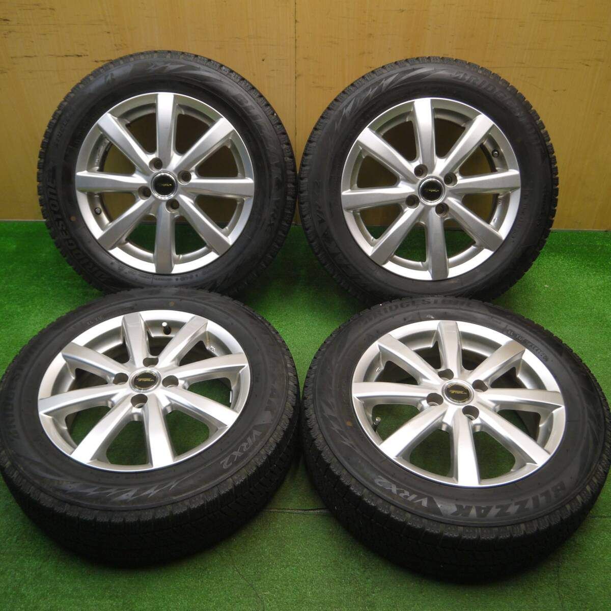 キレイ 20年 スタッドレス 175|65R15 ブリヂストン ブリザック VRX2 TOPRUN トップラン 15インチ PCD100|4H 4121309Hス