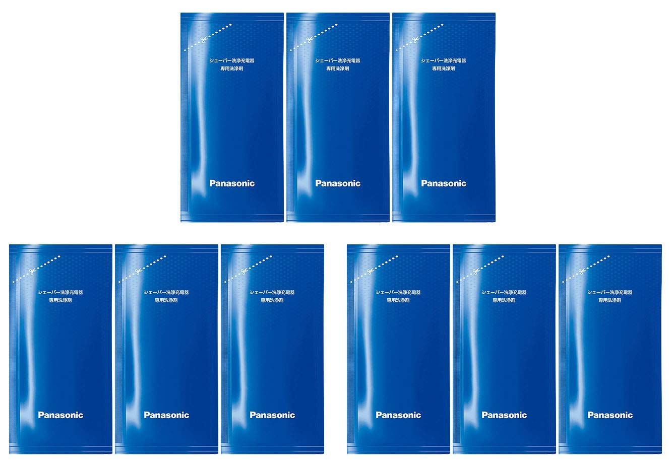 【3セット】パナソニック シェーバー洗浄充電器専用洗浄剤 3個入り×3セット ES-4L03-3SET 