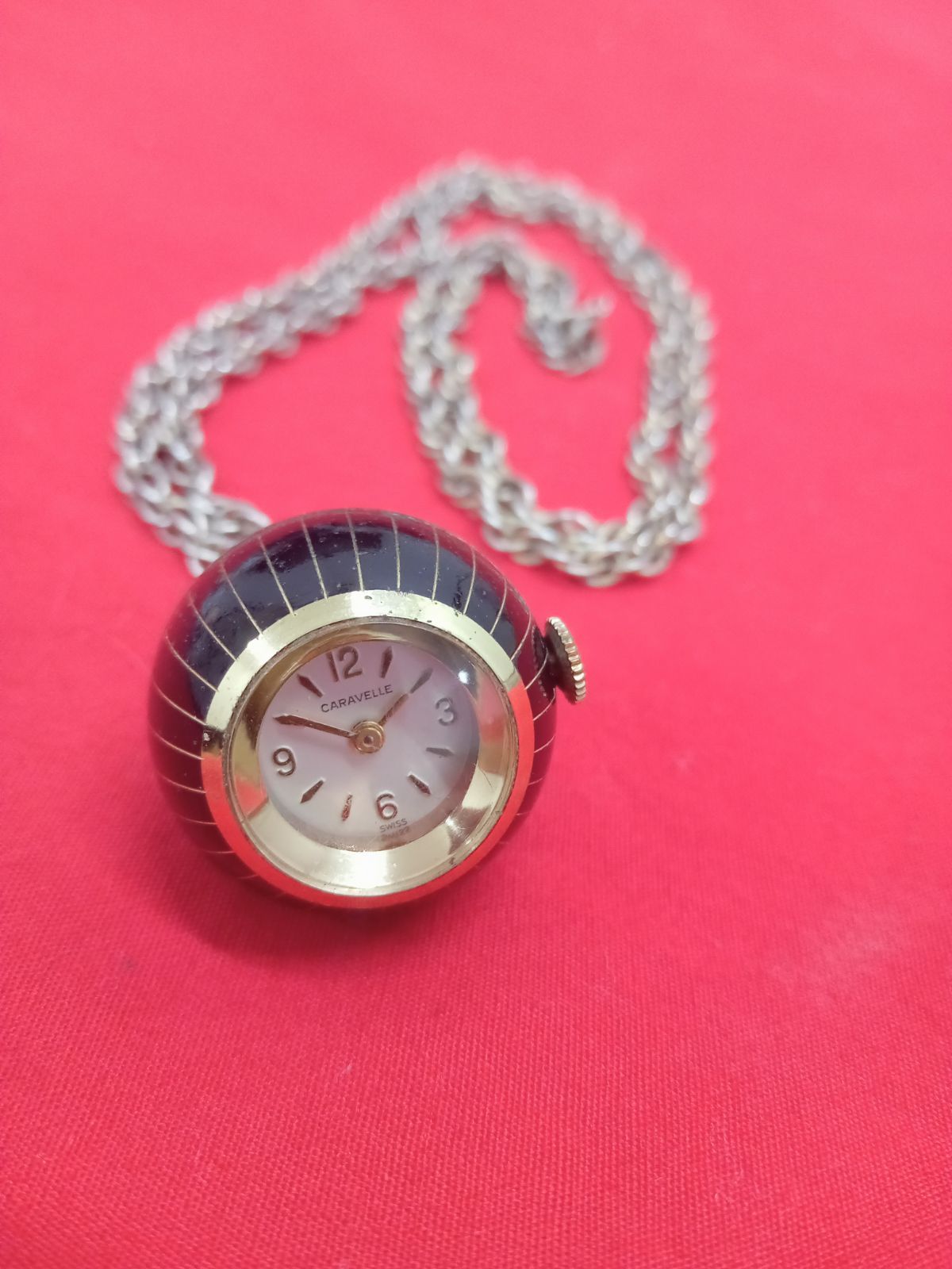 caravelle 懐中時計 ペンダントウォッチ ネックレスウォッチ キャラベル 時計