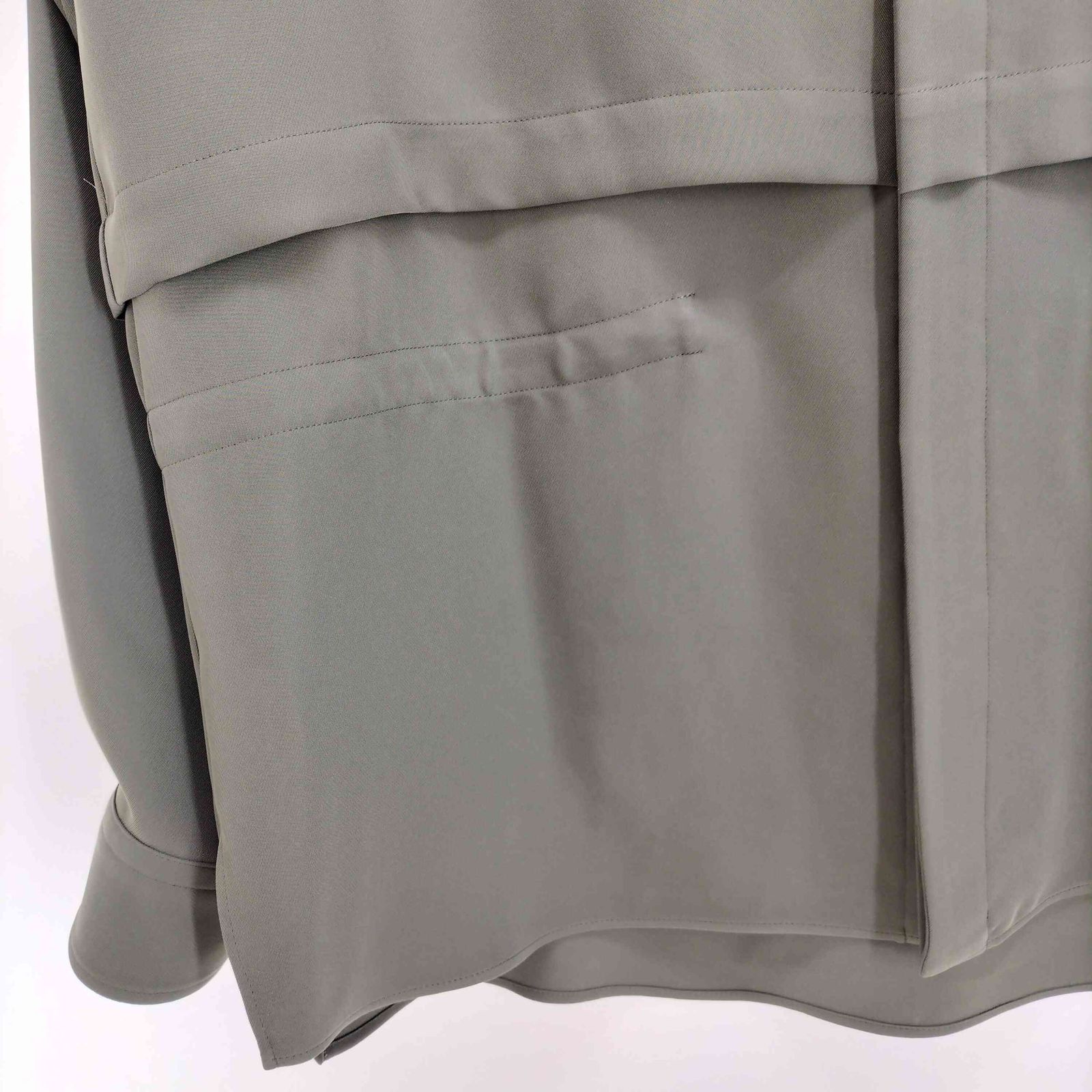 【CULLNI】Layered Waist Drawstring Shirts CULLNI】Layered Waist Drawstring Shirts メンズ