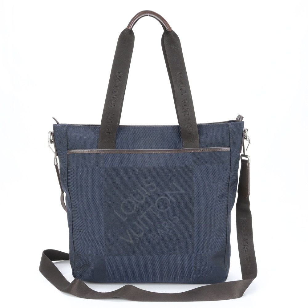 美品 ルイヴィトン ダミエ ジェアン ジョングルール N48089 レザー