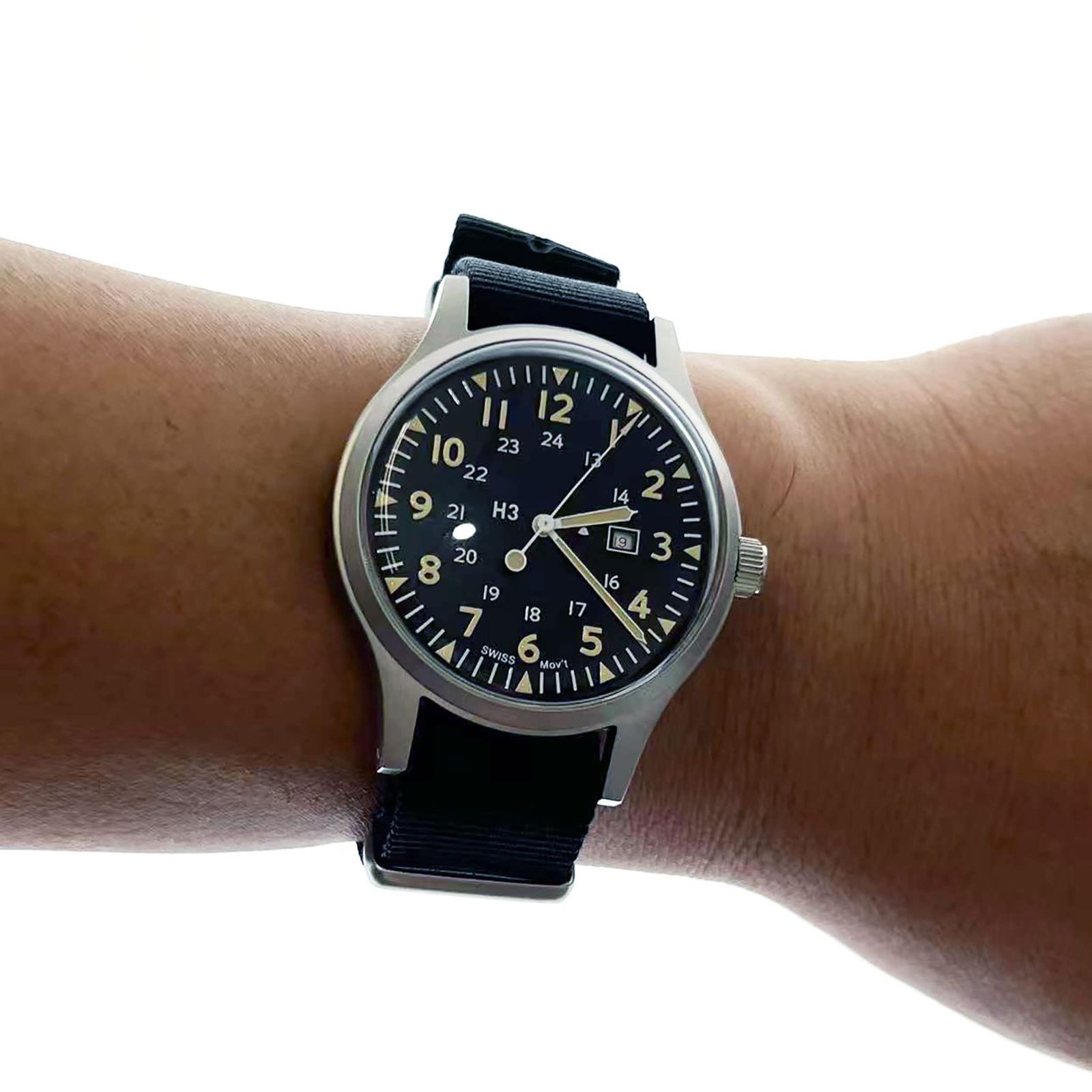 大特価】[Naval watch co.] ミリタリーウォッチNaval Military watch ...
