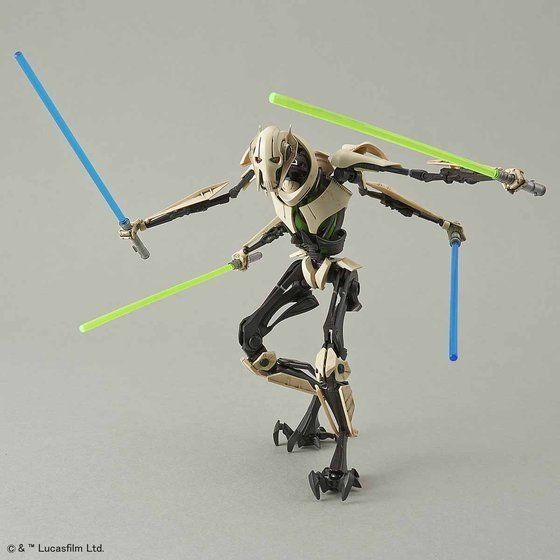 BANDAI - (再販) 1/12 グリーヴァス将軍 STAR WARS(スター・ウォーズ) エピソード3/シスの復讐 プラモデル(5063849) バンダイスピリッツ 再販) 1/12 グリーヴァス将軍 STAR WARS(スター・ウォーズ