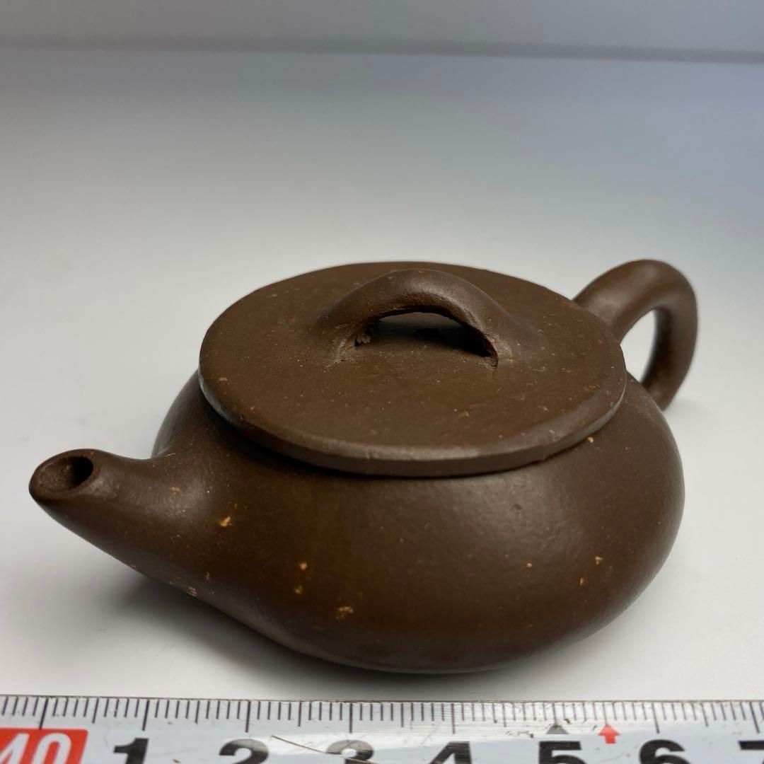 梨皮手 朱泥急須