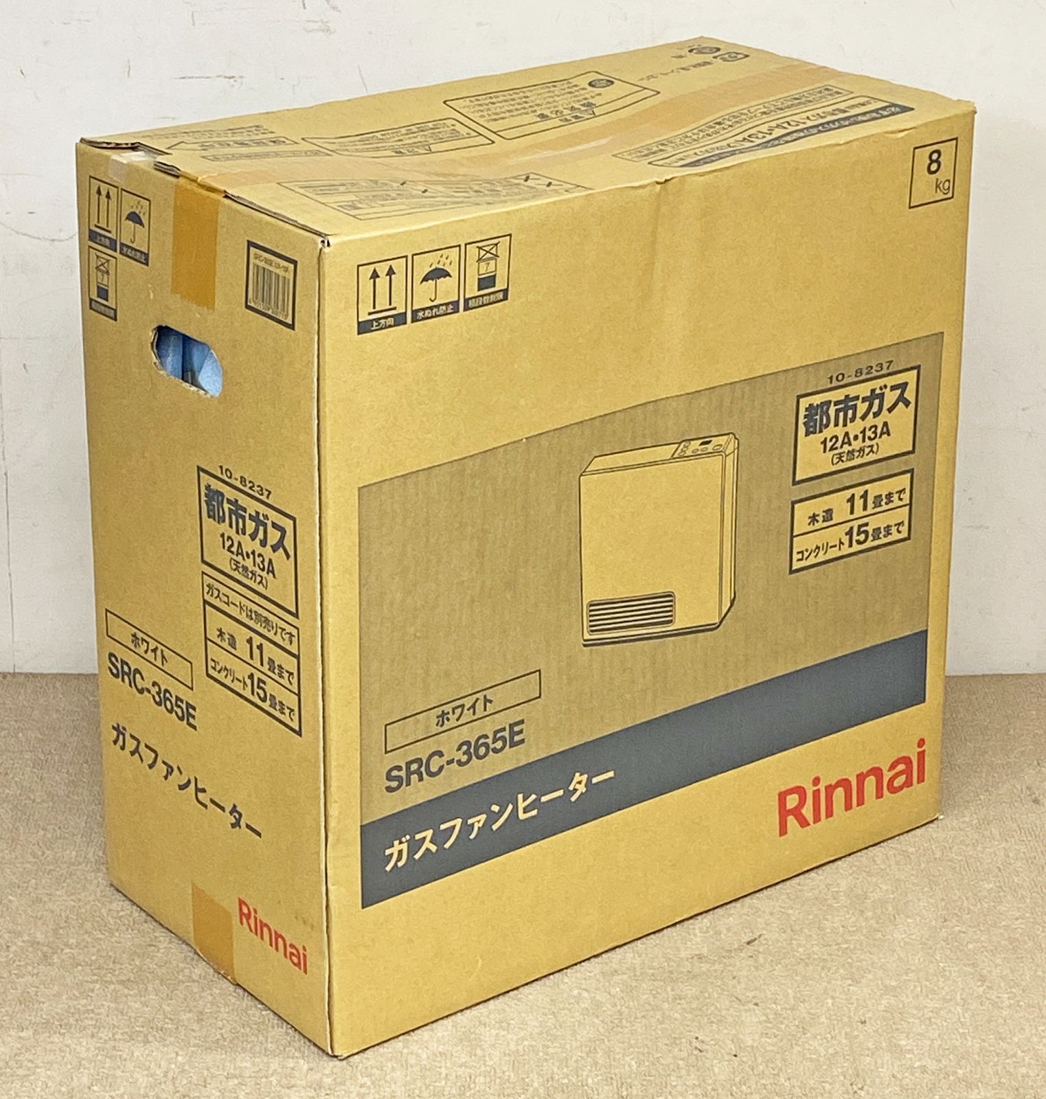 リンナイ Rinnai 都市ガス ガスファンヒーター SRC-365E 未開封 - メルカリ