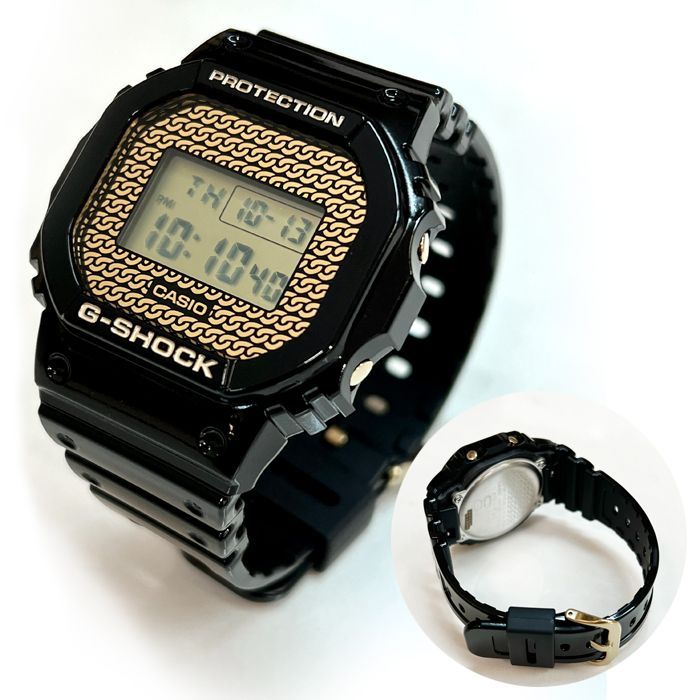 カシオ DWE-5600HG-1 G-shock ジーショック ゴールド - メルカリ