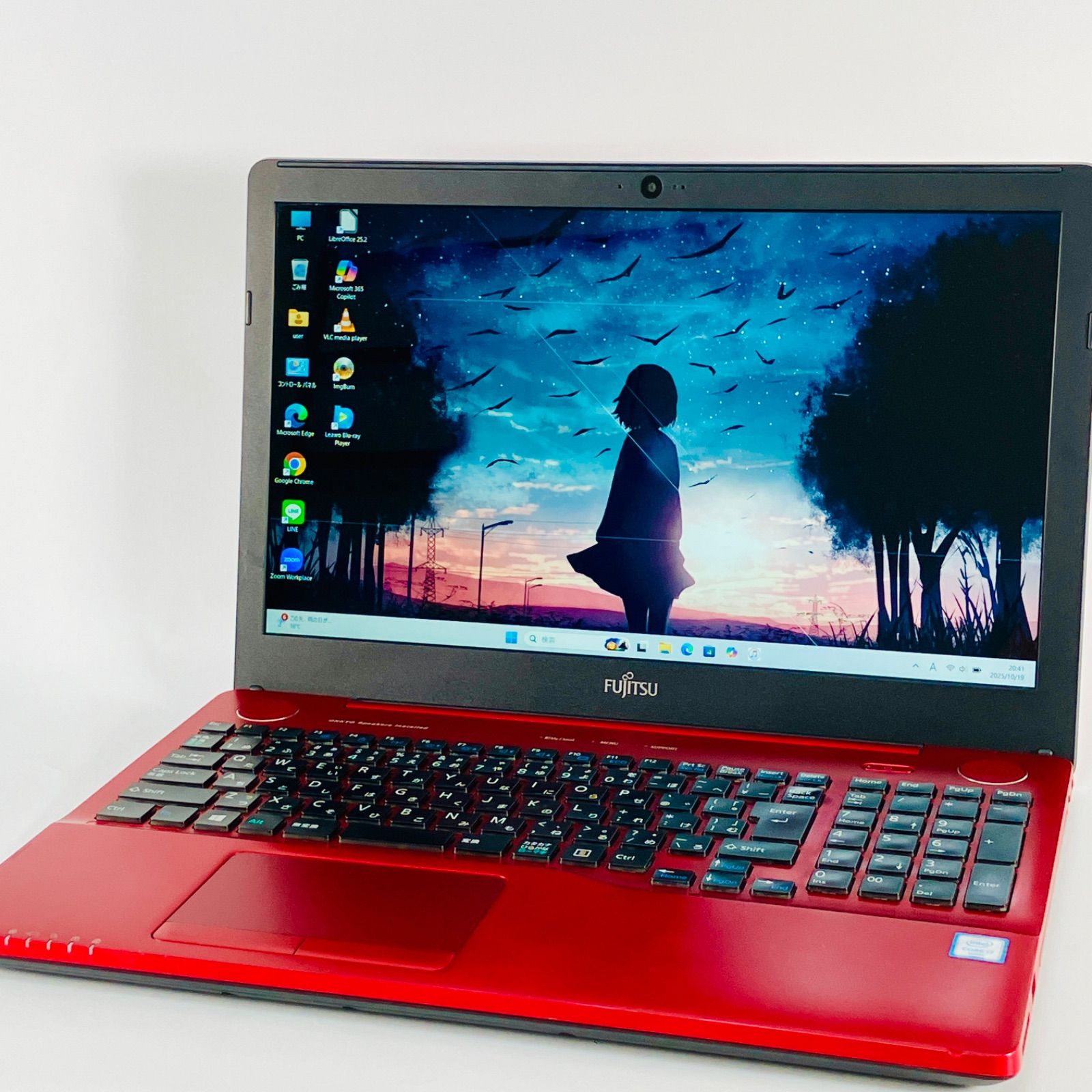 中古ノートパソコン 富士通 AH53/B2 Windows11+office 新品爆速