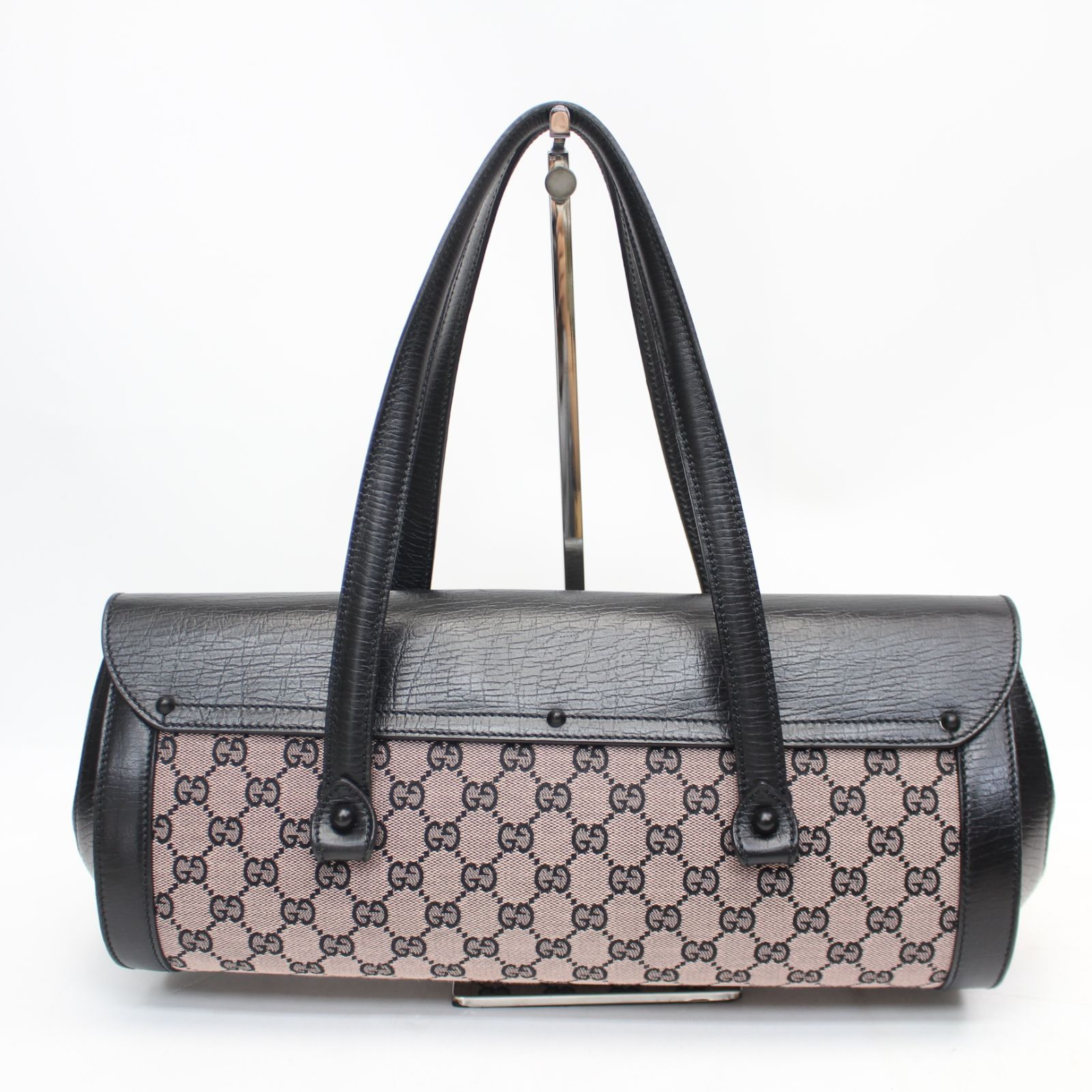 IS047)GUCCI グッチ バンブー GG柄 トートバッグ ショルダー