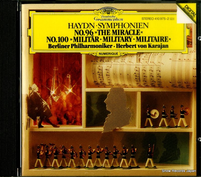 CD】ヘルベルト・フォン・カラヤン haydn; symphonien no.96 CD】ヘルベルト・フォン・カラヤン haydn; symphonien no.96