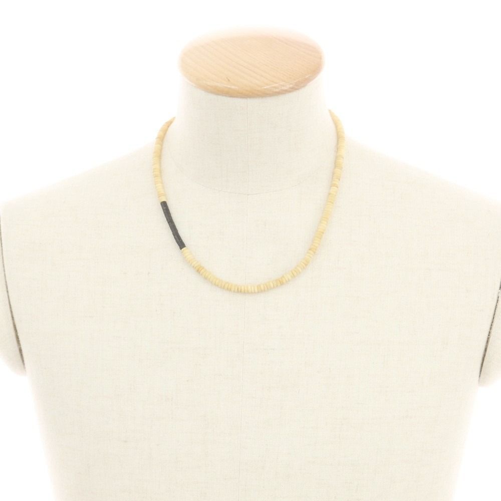 [RALPH LAUREN] ゴールドプレート ビーズネックレス 中古】ラルフローレン RALPH LAUREN ビーズ ネックレス ベージュ