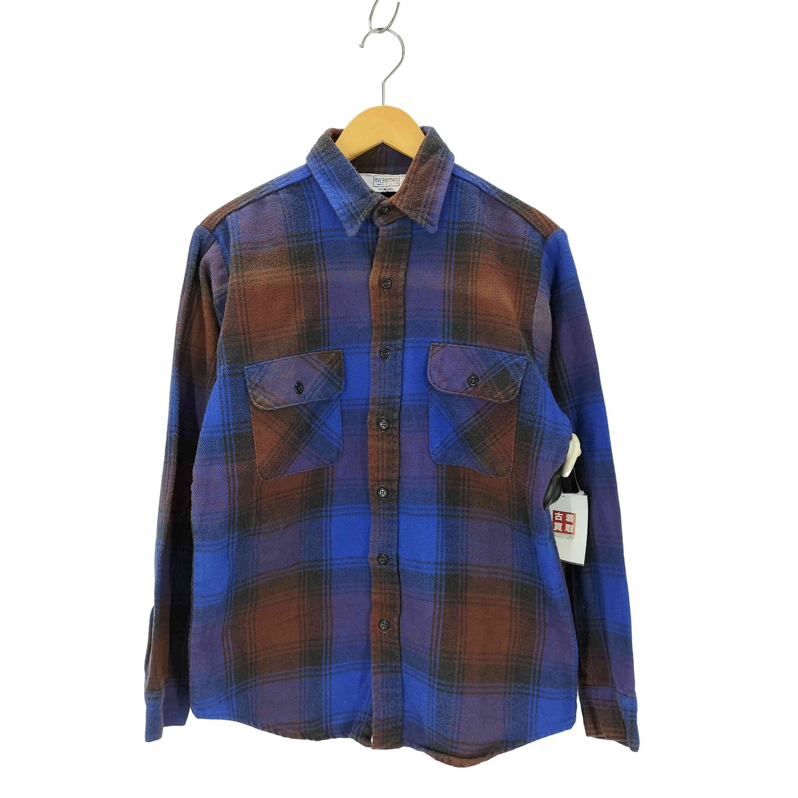 ファイブブラザー FIVE BROTHER 70-80s USA製 三角タグ L/S