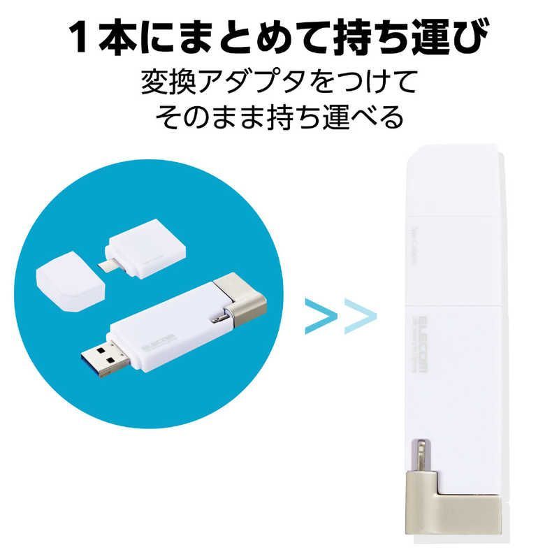 Type-C変換アダプタ付