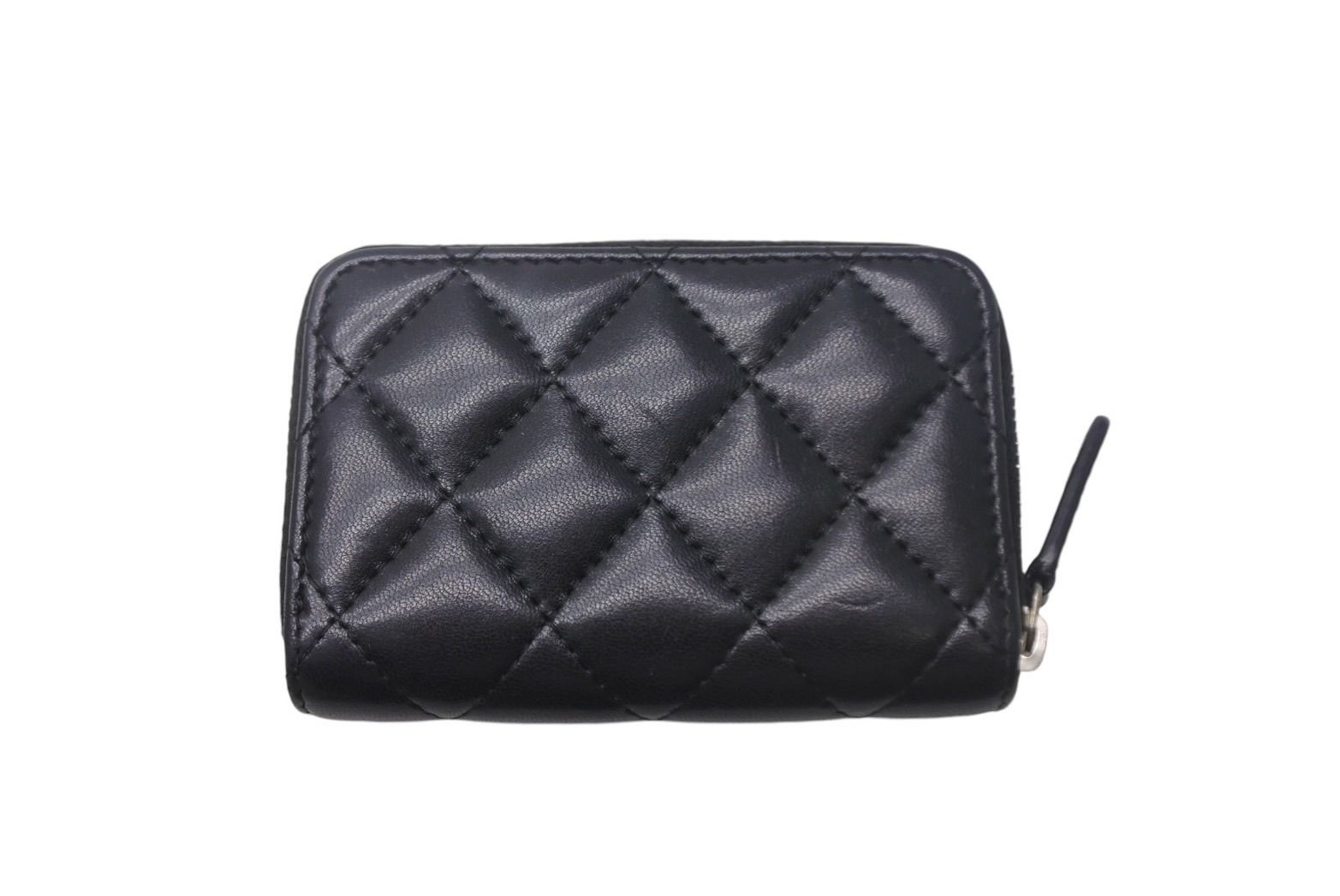 CHANEL シャネル コインケース マトラッセ クラシック ジップ