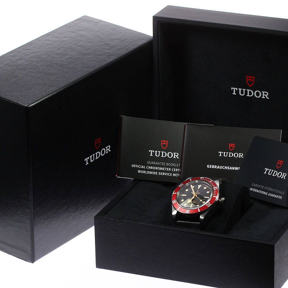 リアドロ（美品）箱無し ＃545 チュードル TUDOR 79230 ヘリテージ ブラックベイ 自動巻き メンズ極美