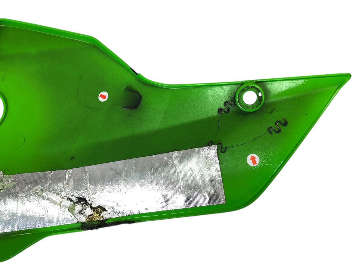 Ninja ZX-10R ABS ZXT02L 21- 右 サイドカウル 下側 補修有 塗装