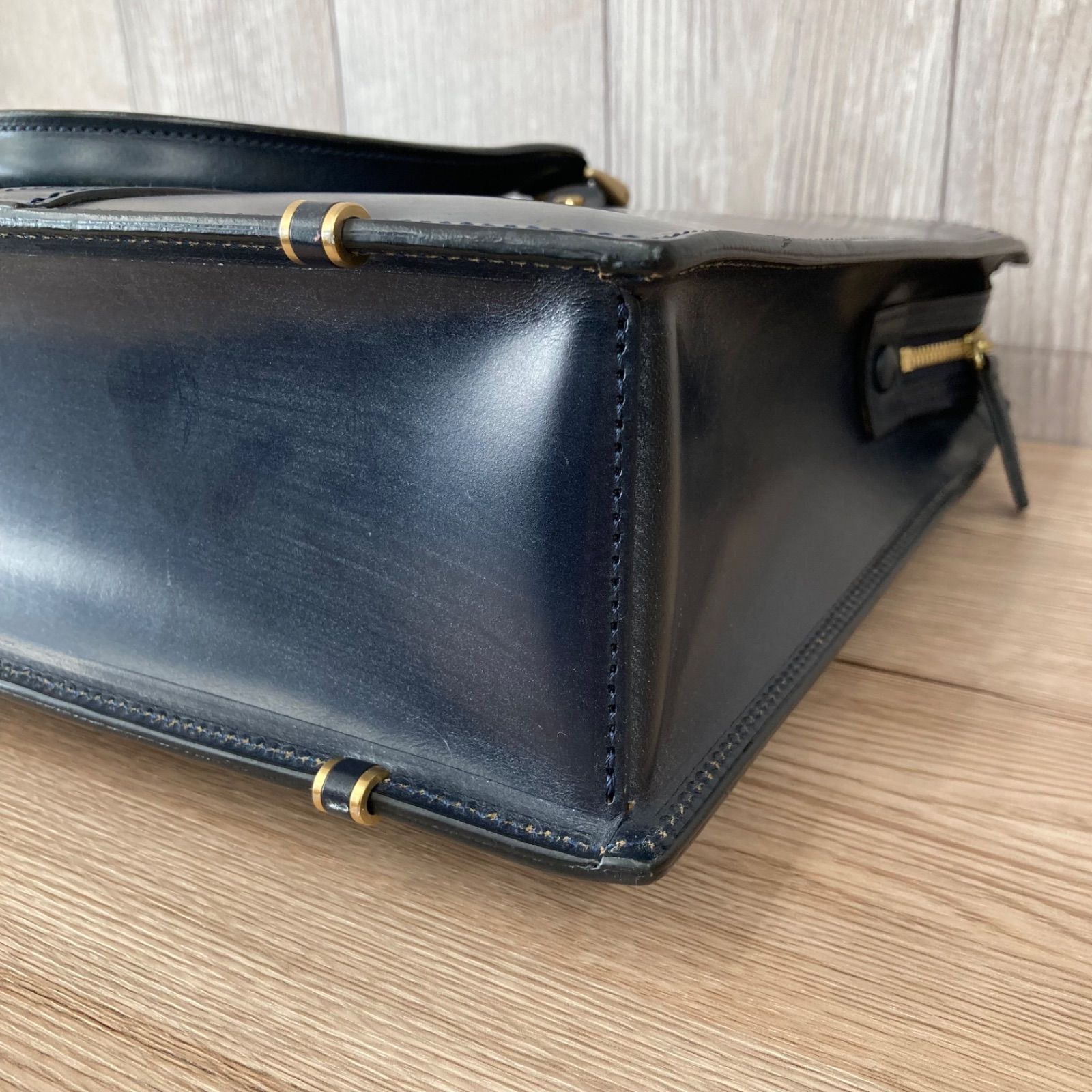 ココマイスター COCOMEISTER 定価16万円 ブライドル バンガーブリーフ