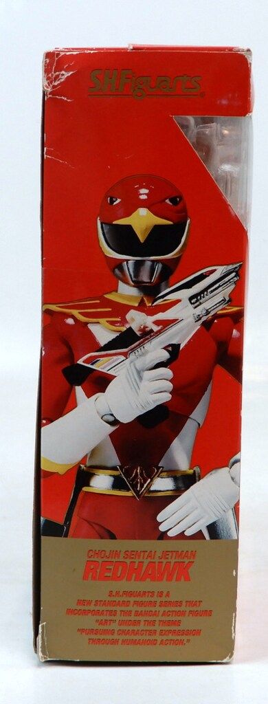 超合金　鳥人戦隊ジェットマン　レッドホーク　バンダイ レビュー】 バンダイ S.H.Figuartsレッドホーク [鳥人戦隊