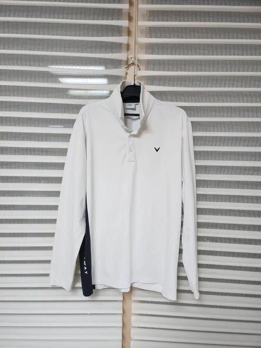 キャロウェイ 白 長袖 ゴルフ Tシャツ 110