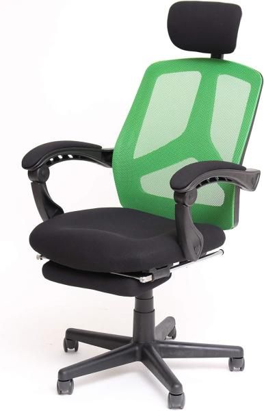 4営業日で発送 谷村実業 ﾌｯﾄﾚｽﾄ付ﾎﾞｽﾁｪｱ ﾗｲﾄｸﾞﾘｰﾝ TAN-145GN