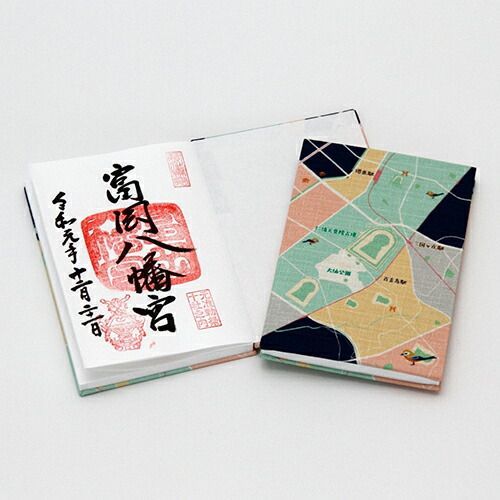 まとめ ゼンリン 御朱印帳 地図柄旅雑貨 大阪 8BC367H0A ×5セット