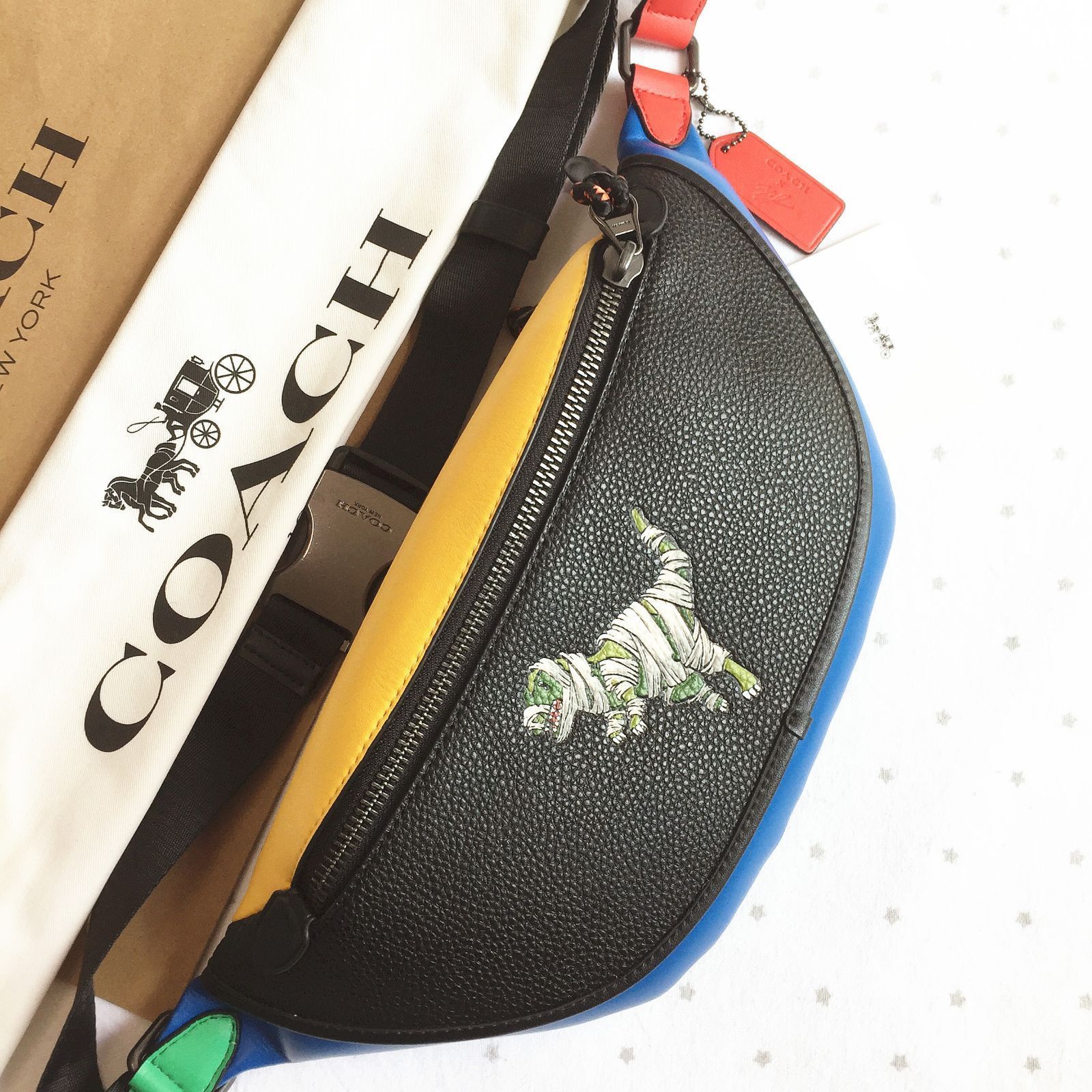 セール中】COACH コーチバッグ F76795 ボディーバッグ ベルトバッグ ウエストバッグ クロスボディー アウトレット品 保存袋付属 新品未使用  - メルカリ