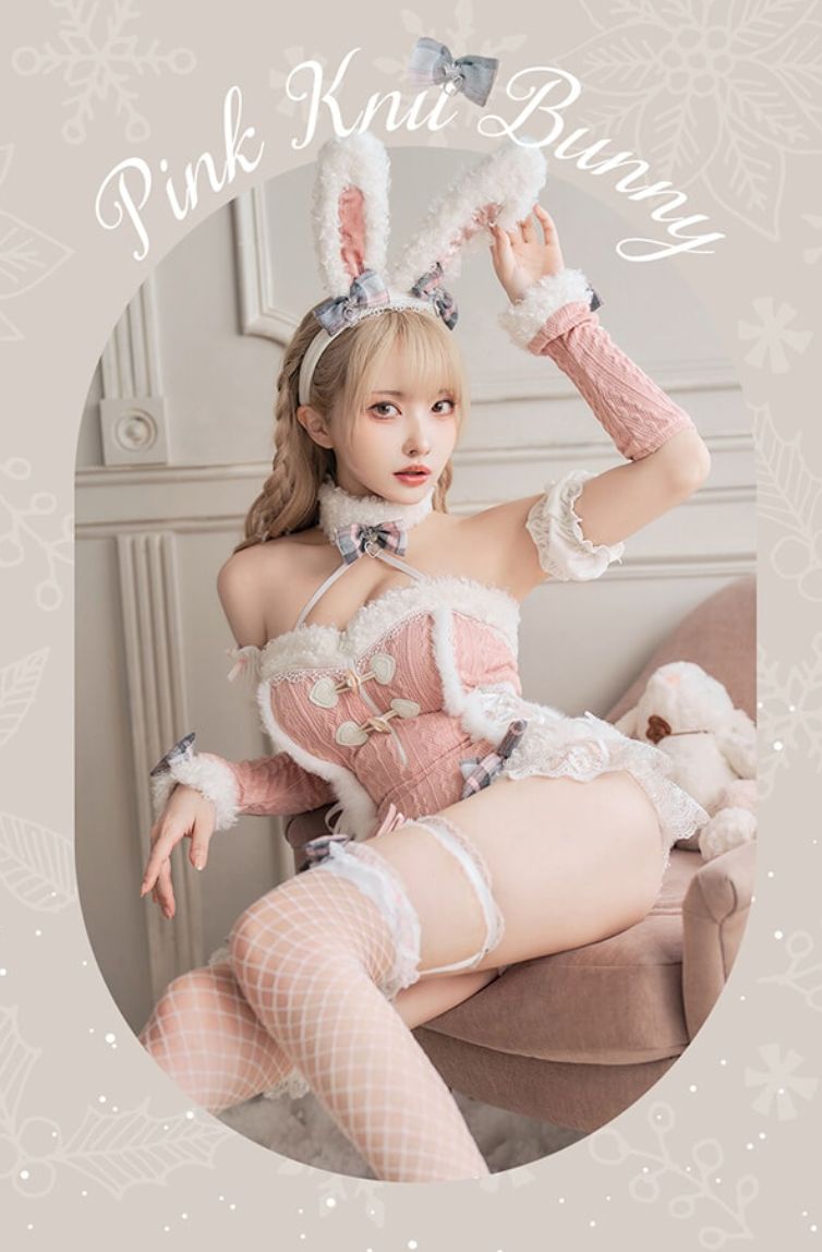 コスプレ衣装　malymoom マリームーン　メルトニットバニー　白 m17985876205_1.jpg?1746442844