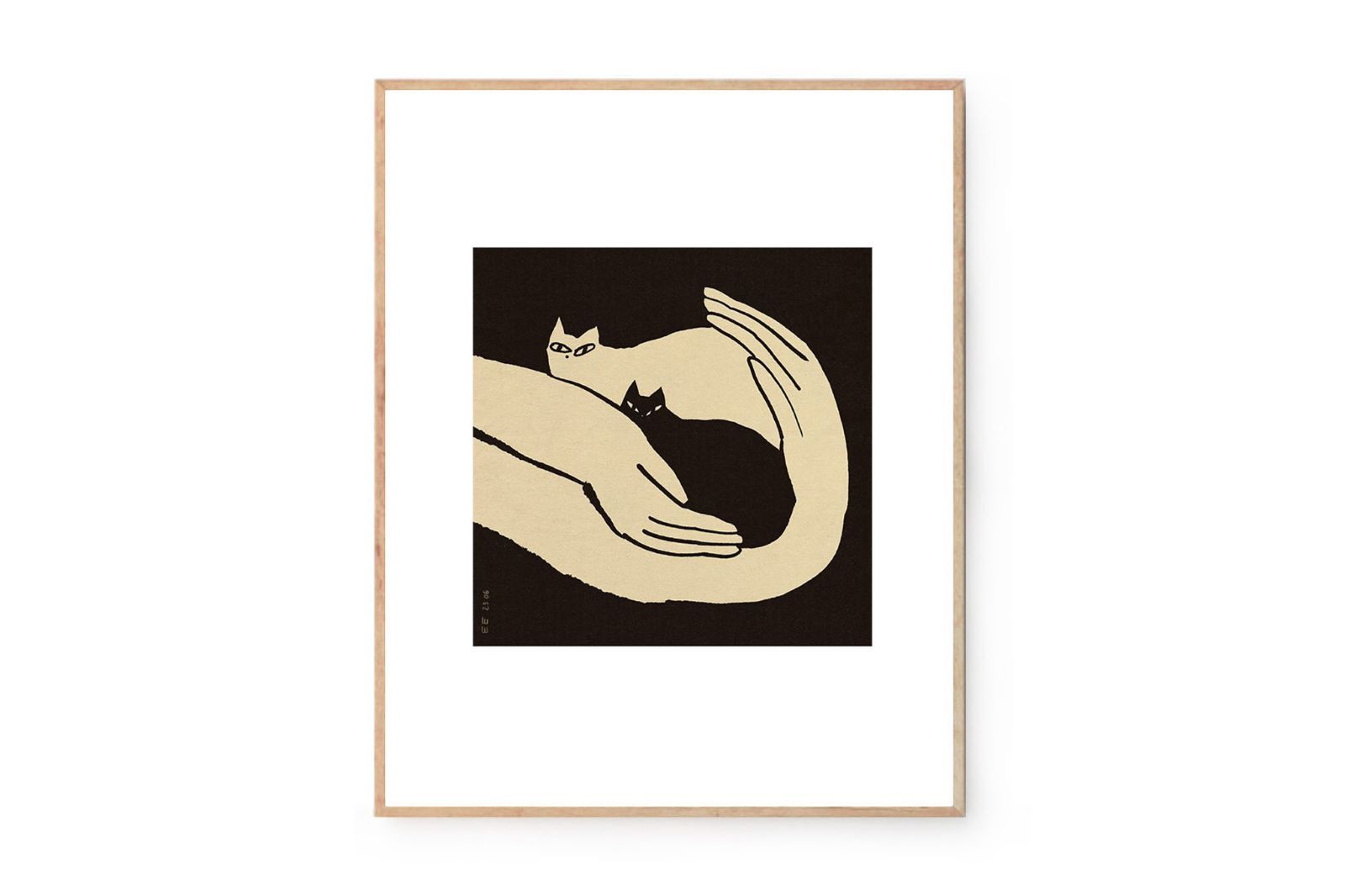 ポスター/アートプリント　40×50cm　Kittens/124x17117-40x50