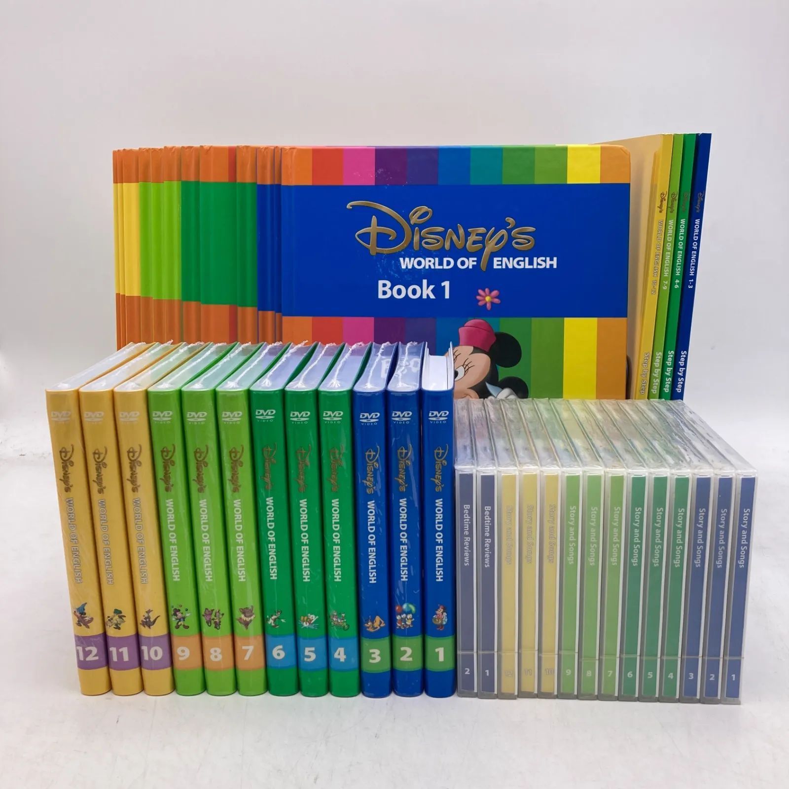 超歓迎された CD 絵本 メインプログラム DVD24枚 ディズニー 字幕あり 新子役 知育玩具