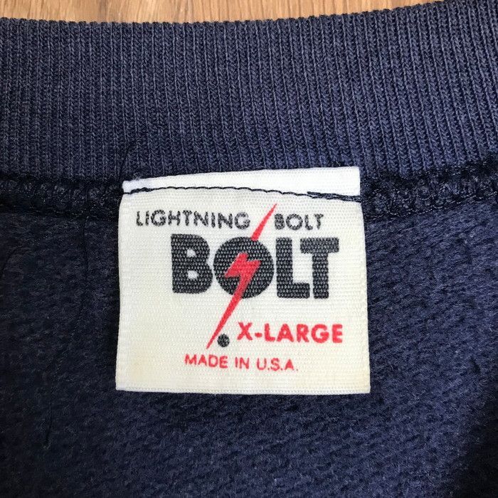 USA製 90s LIGHTNING BOLT ライトニングボルト 両袖 プリント