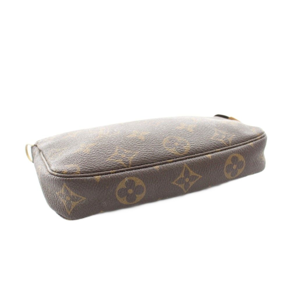 【LOUIS VUITTON】ポーチ　モノグラム　PVC ダークブラウン LOUIS VUITTON】ポーチ モノグラム PVC ダークブラウン LOUIS