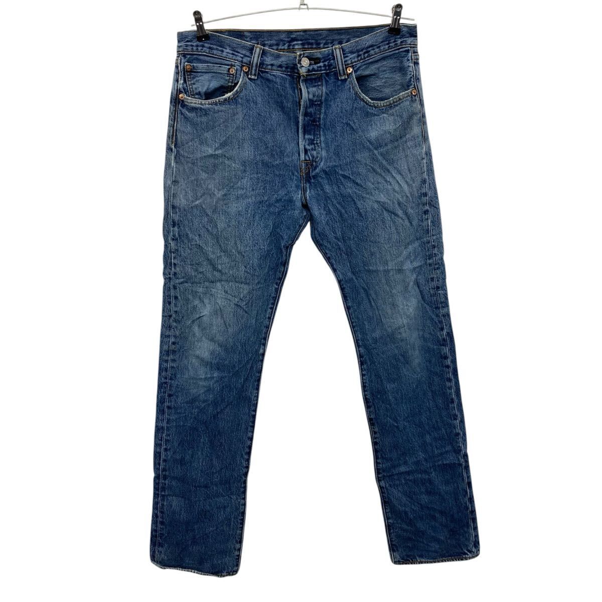 Levi's 501 デニムパンツ W33 ブルー リーバイス ボタンフライ