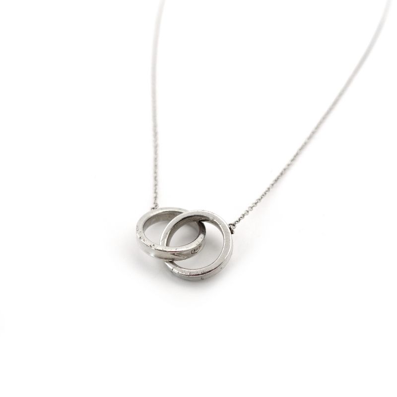 TIFFANY＆Co. インターロッキングネックレス silver925 ティファニー Tiffany&Co. インターロッキング ネックレス