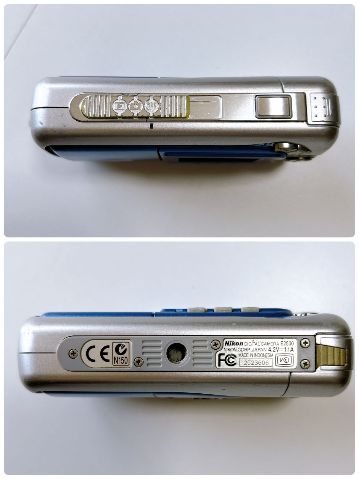 Nikon COOLPIX E2500デジタルカメラ 動作確認済み CFカード付き