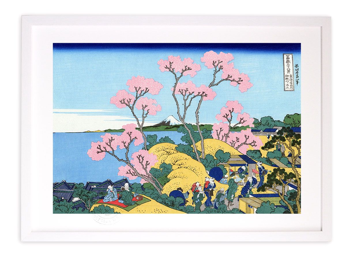 美品 渡辺宏「午後の待合室」ジクレー 直筆サイン入 保証書有 立体額装