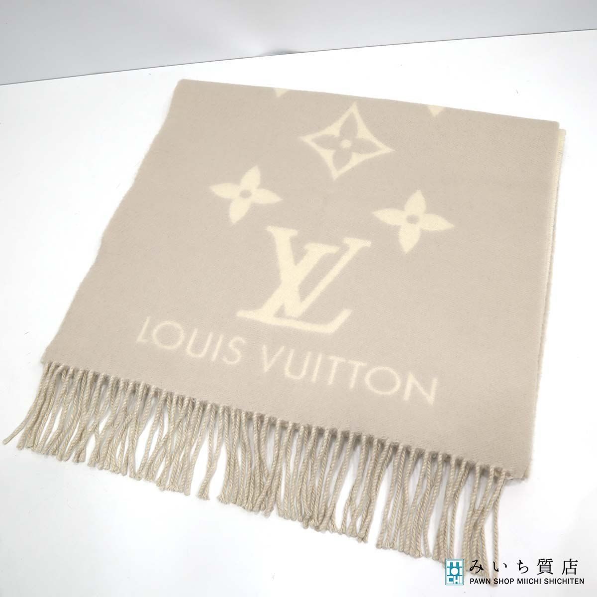 LOUIS VUITTON ルイヴィトン LV マフラー エシャルプ レイキャビック