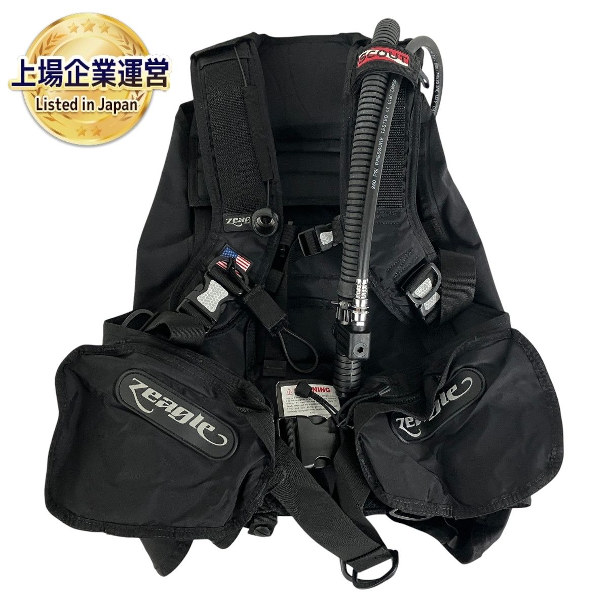 ZEAGLE 7108VK Scout BCD BCジャケット Lサイズ スキューバ ダイビング 未使用 Y9512926 - メルカリ