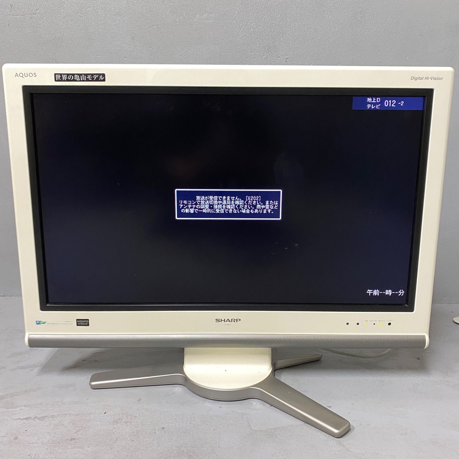 SHARP シャープ AQUOS 液晶カラーテレビ LC-32D10 2007年製 32インチ - メルカリ