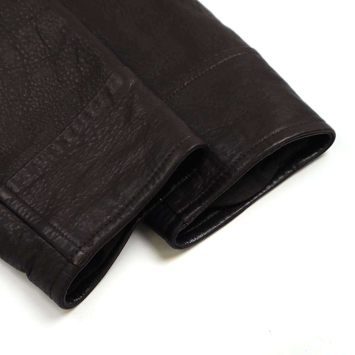 COMOLI コモリ 22AW ラムレザージップショートジャケット W03-01020